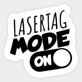 Lasertag mode on Sticker